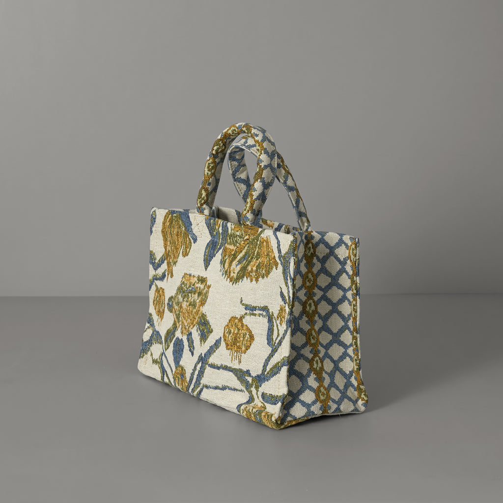 Anniken Spring Flower Yellow/Blue Small