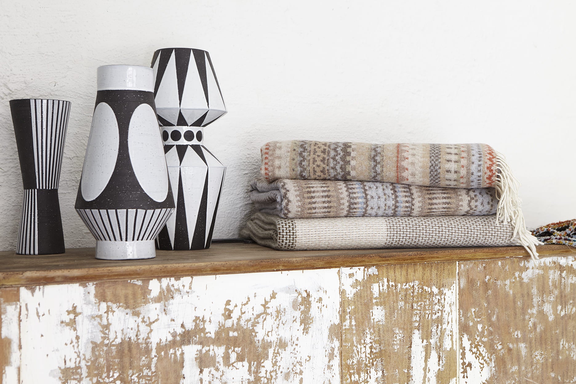 Aira throw, 130X190, green/beige