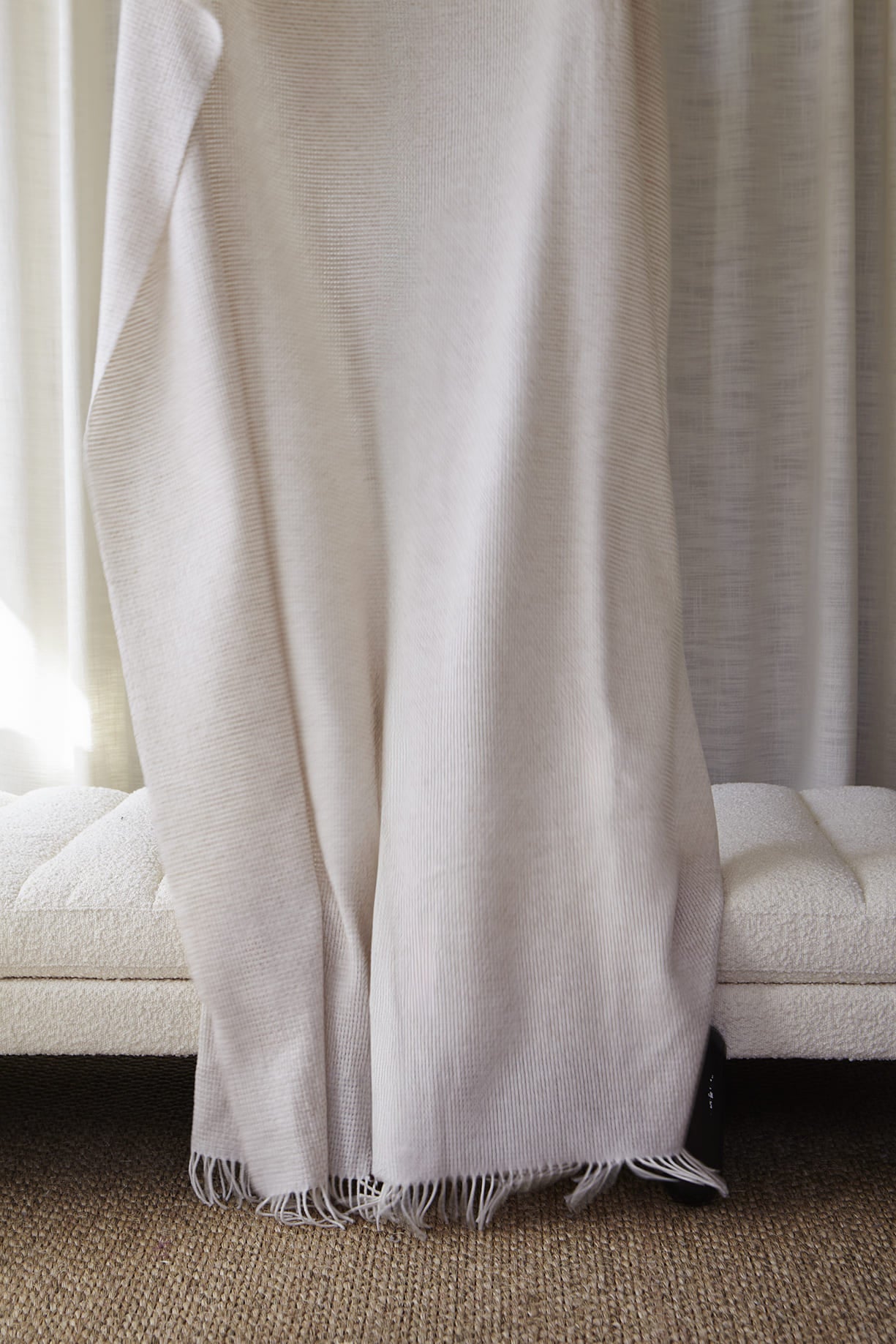 Aira throw, 130X190, soft cream