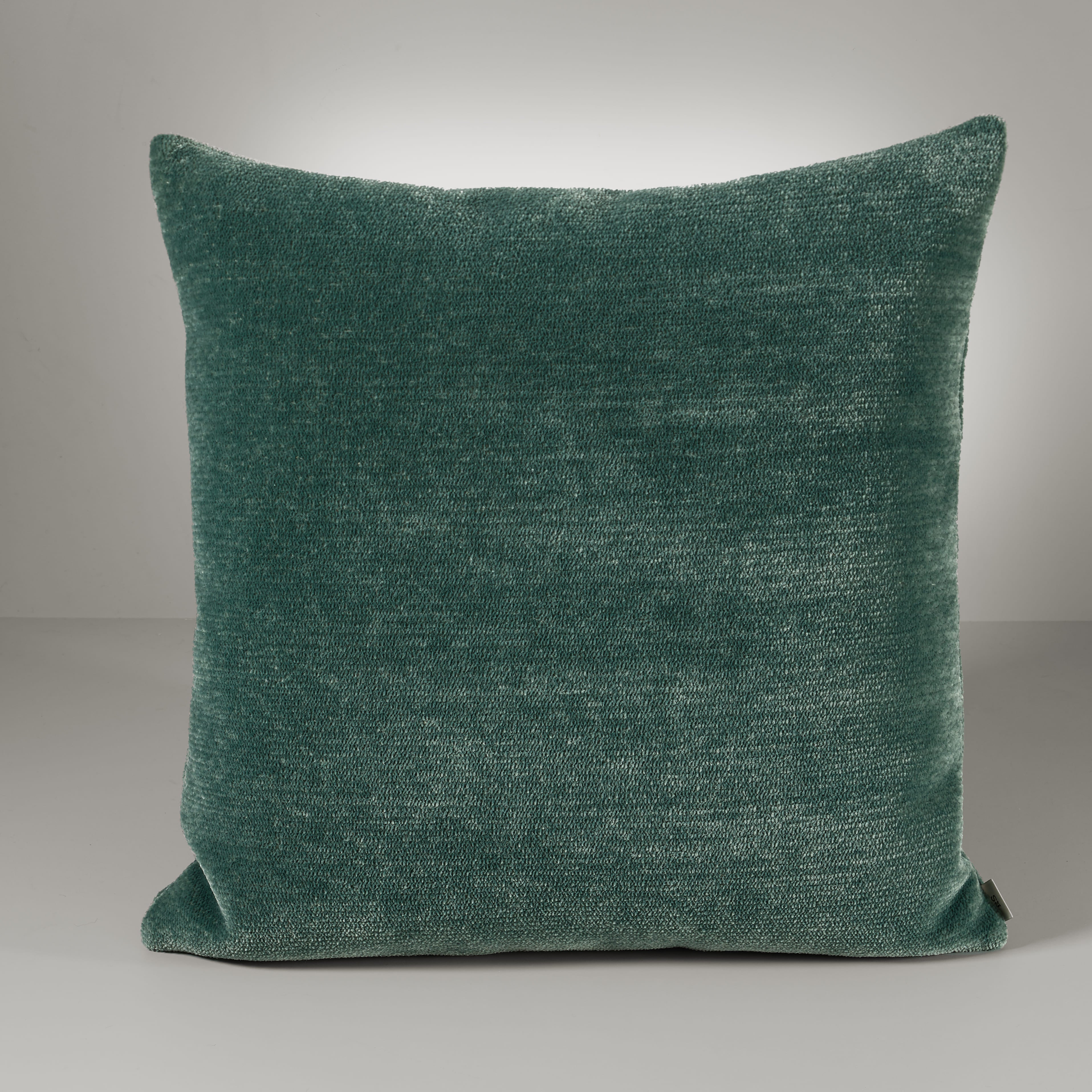 Ari chenille cushion, 60X60, soft green