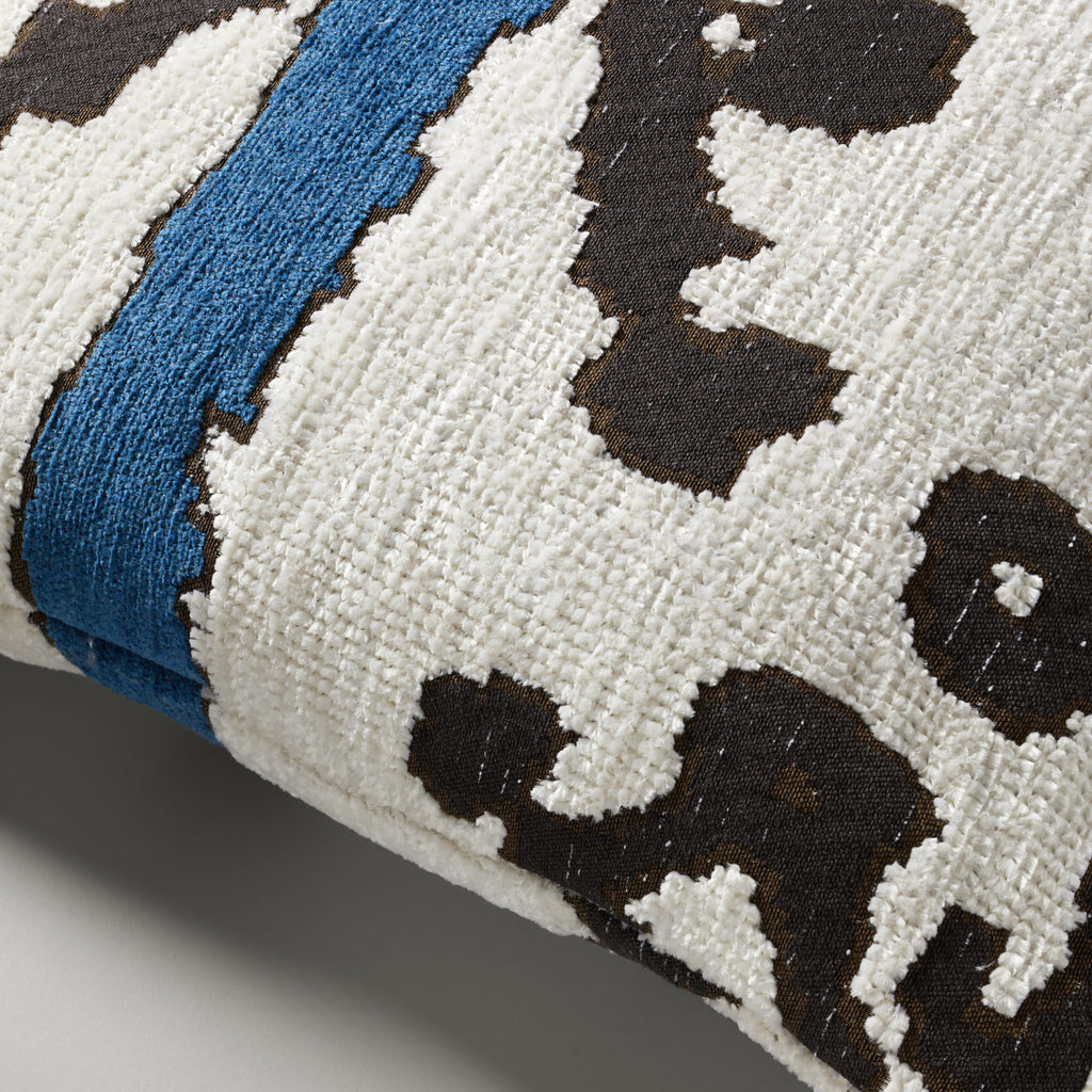 Upscale aakle cushion, beige/blue