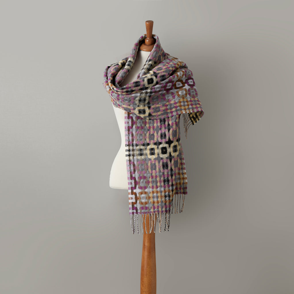 Alice scarf, 42X190, multi