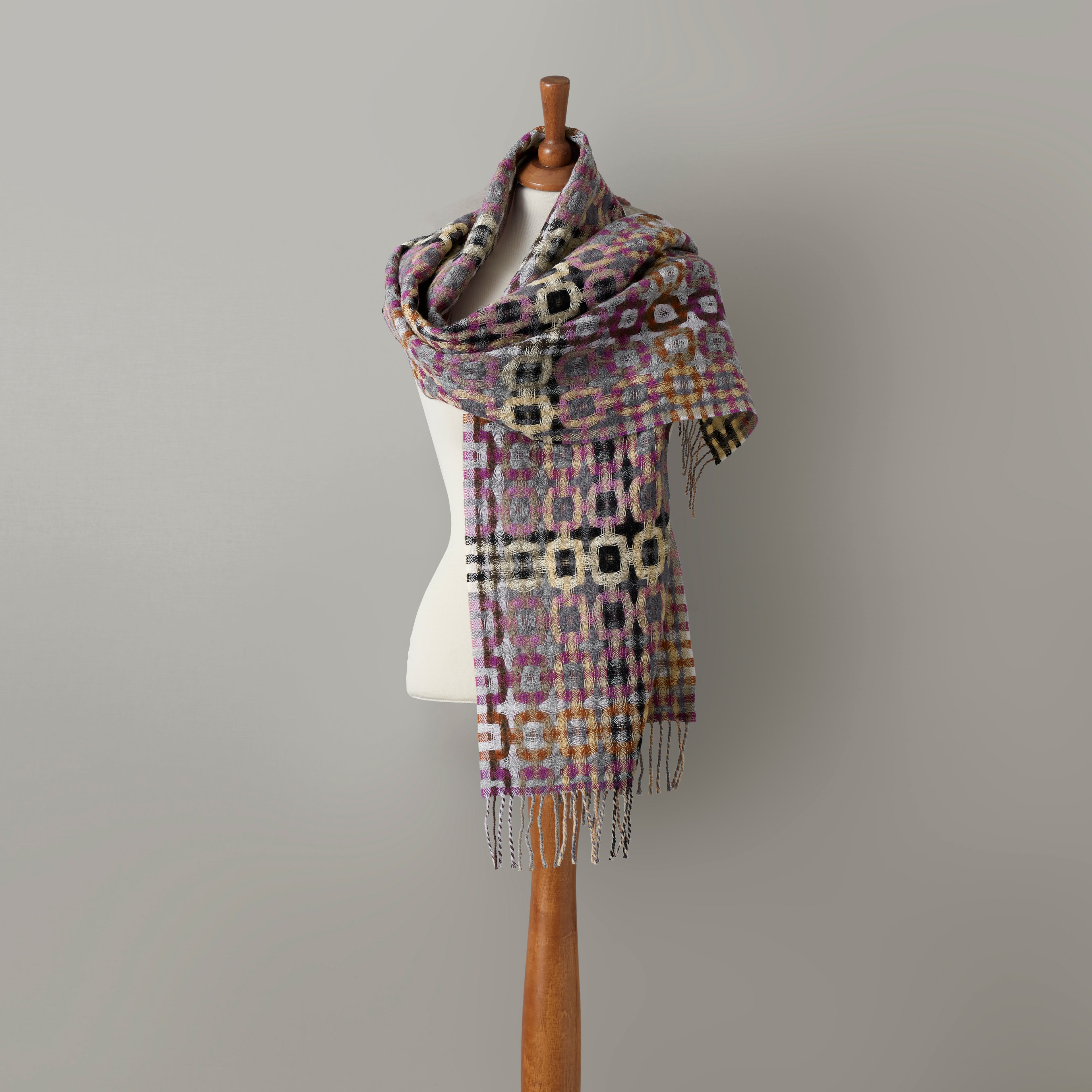 Alice scarf, 42X190, multi