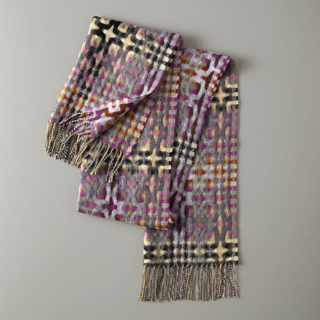 Alice scarf, 42X190, multi
