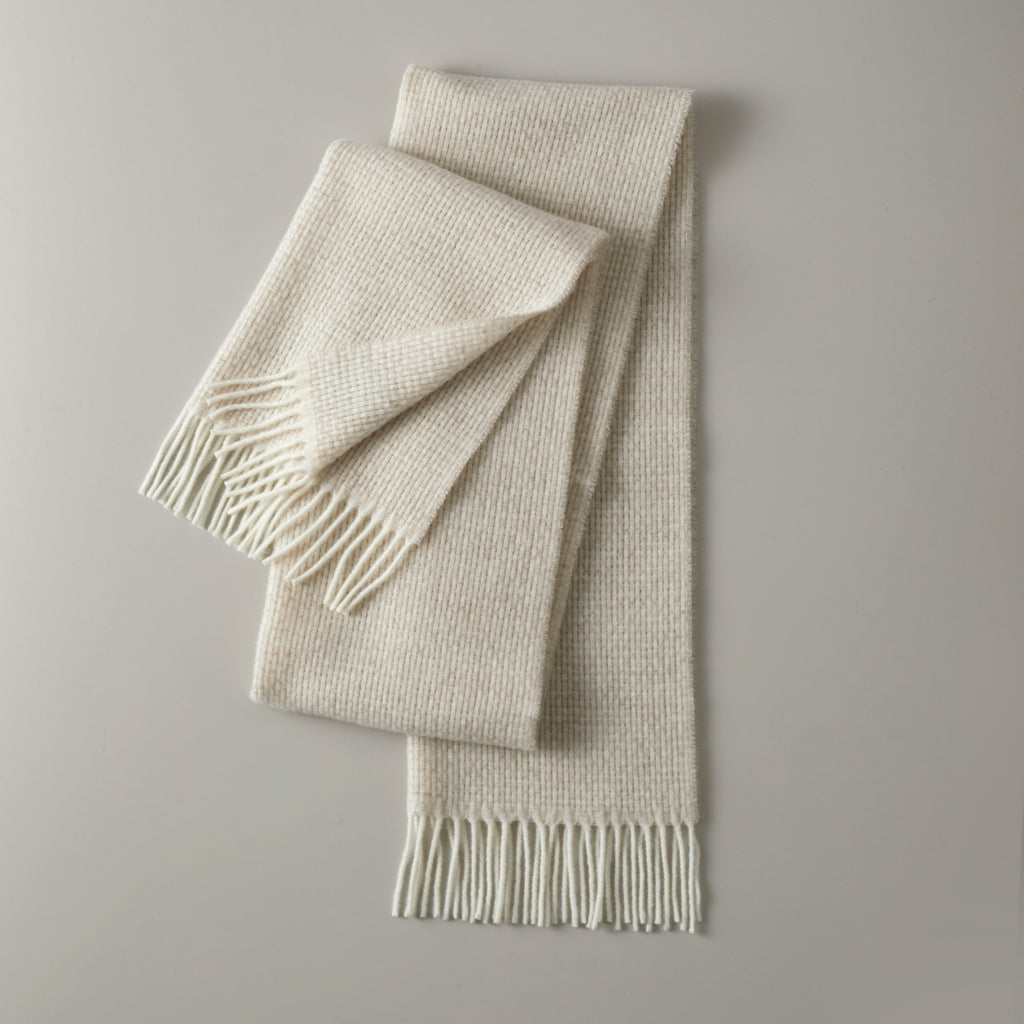 Aira scarf, 42X190, soft cream