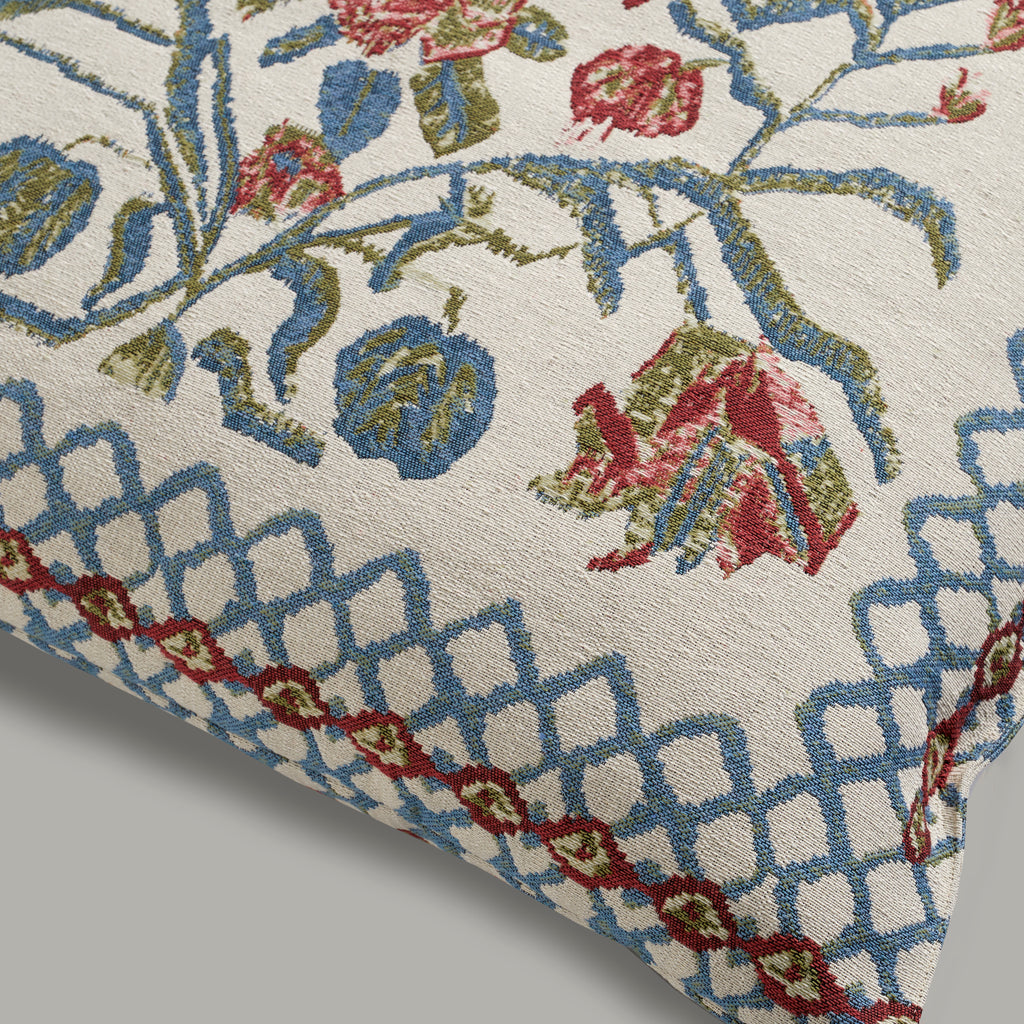 Anniken spring flower, ruby/blue