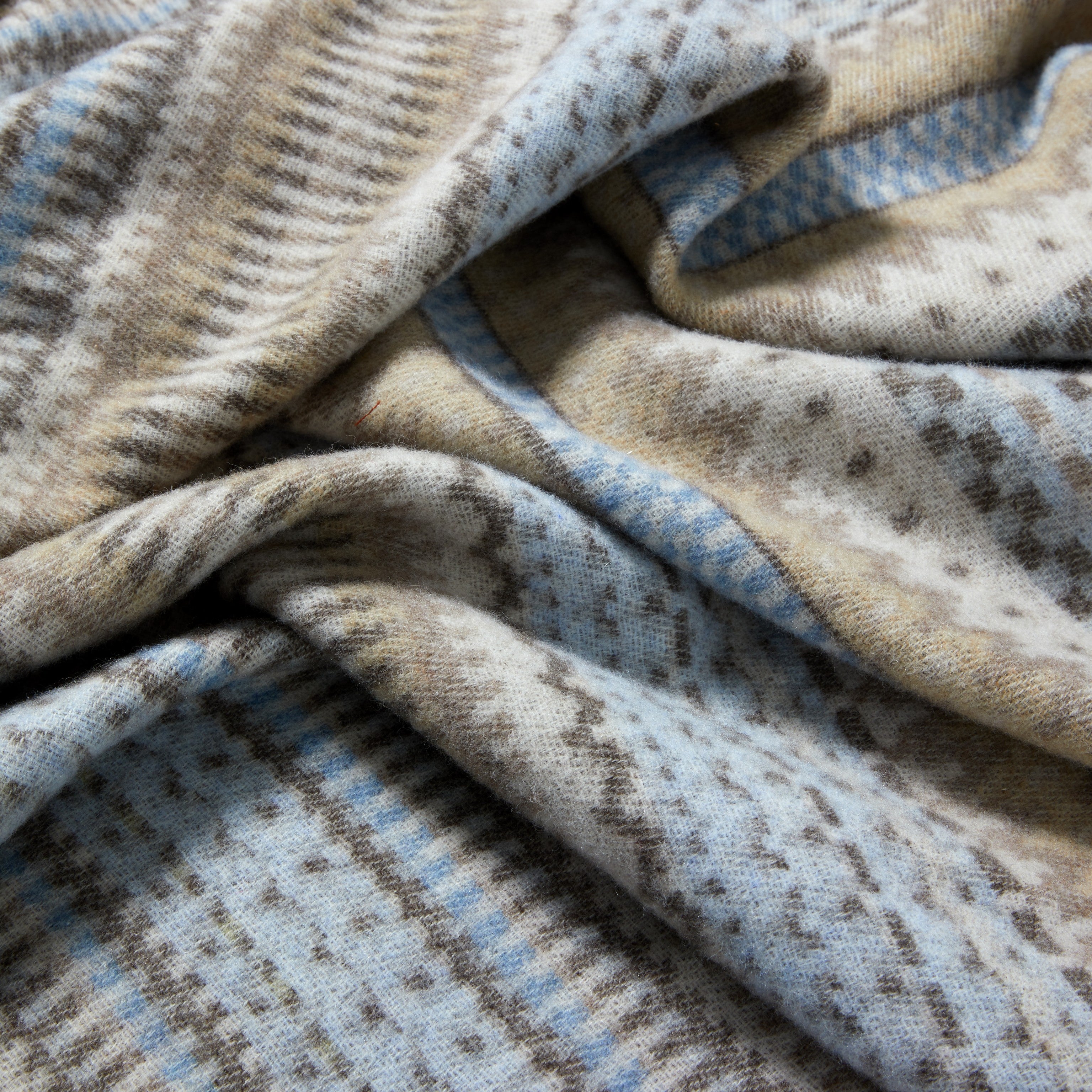 Alana heritage throw, 130X190, beige/blue