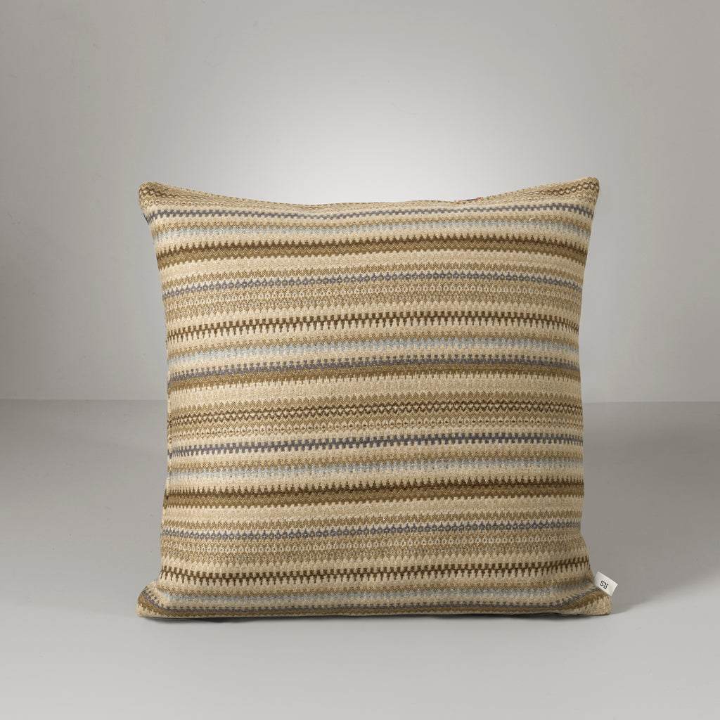 Archie re-wool cushion, multi