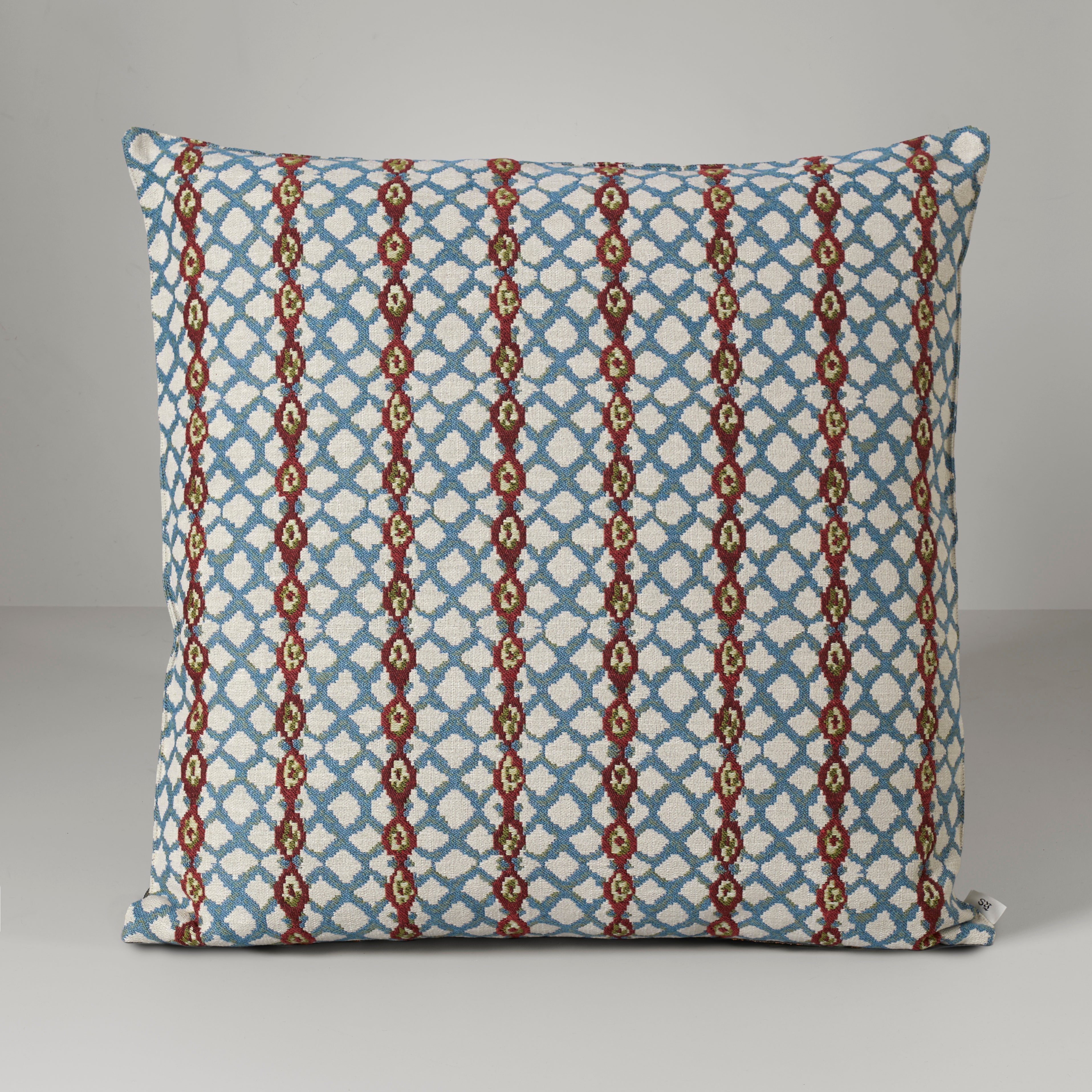 Anniken spring stripe, ruby/blue