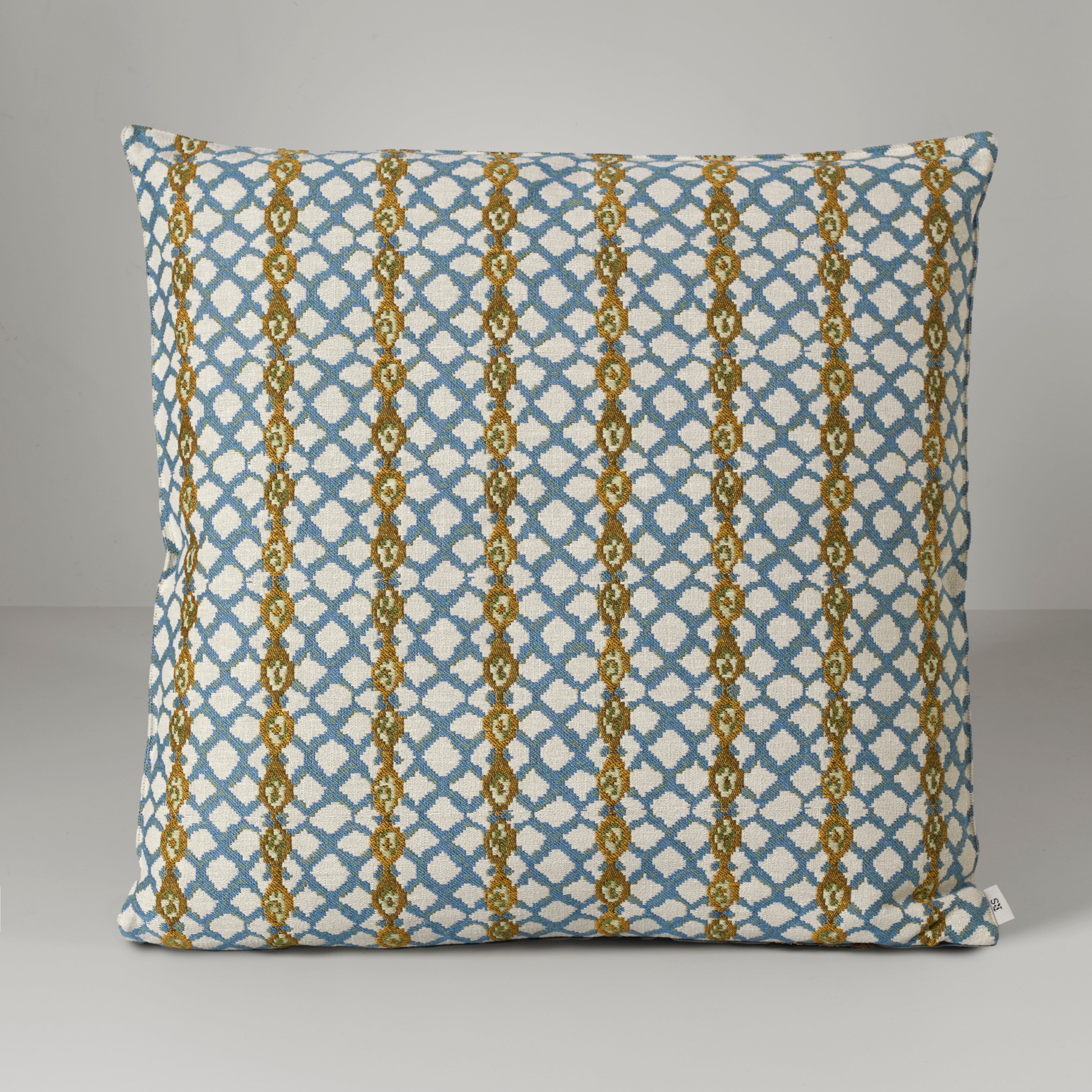 Anniken spring stripe, yellow/blue