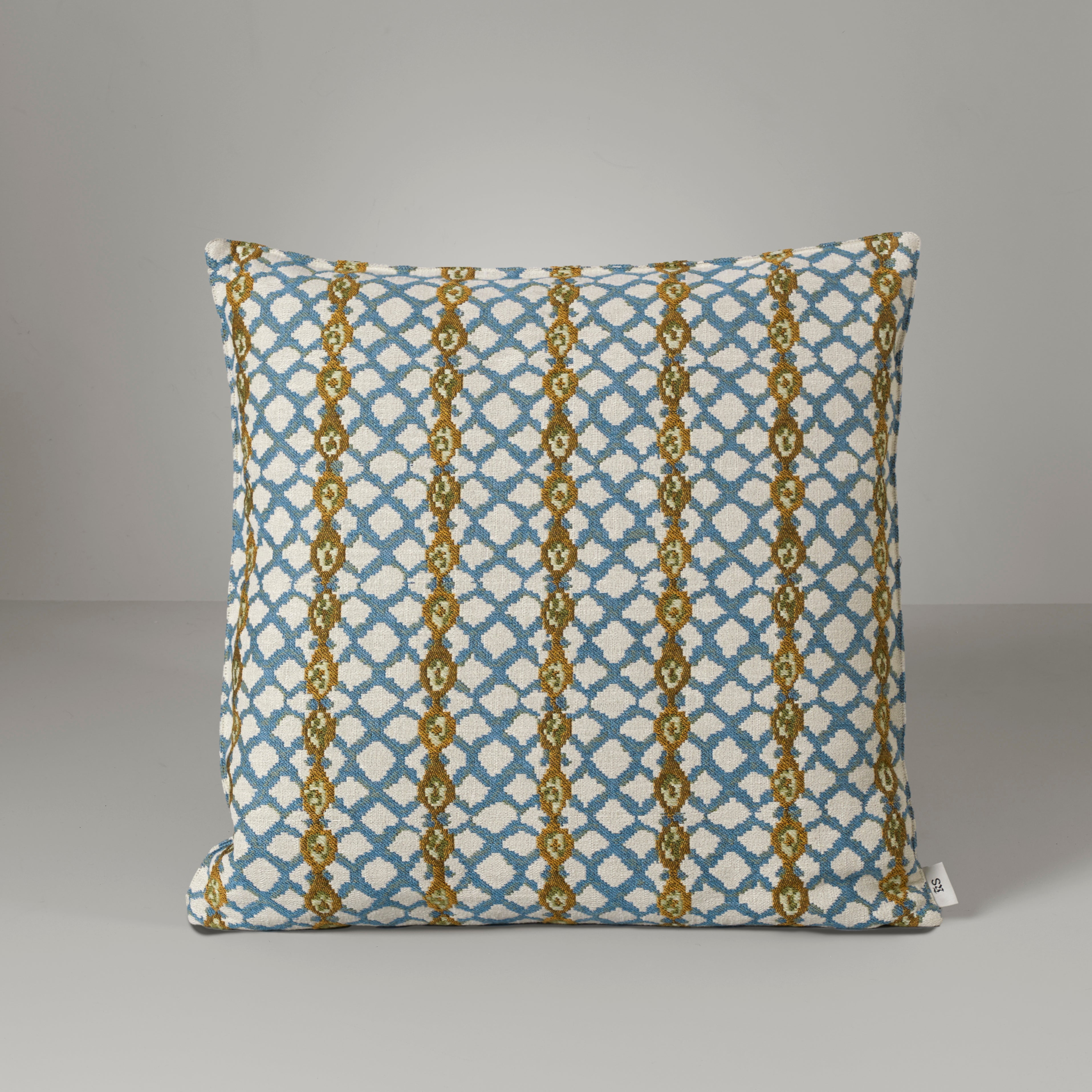Anniken spring stripe, yellow/blue