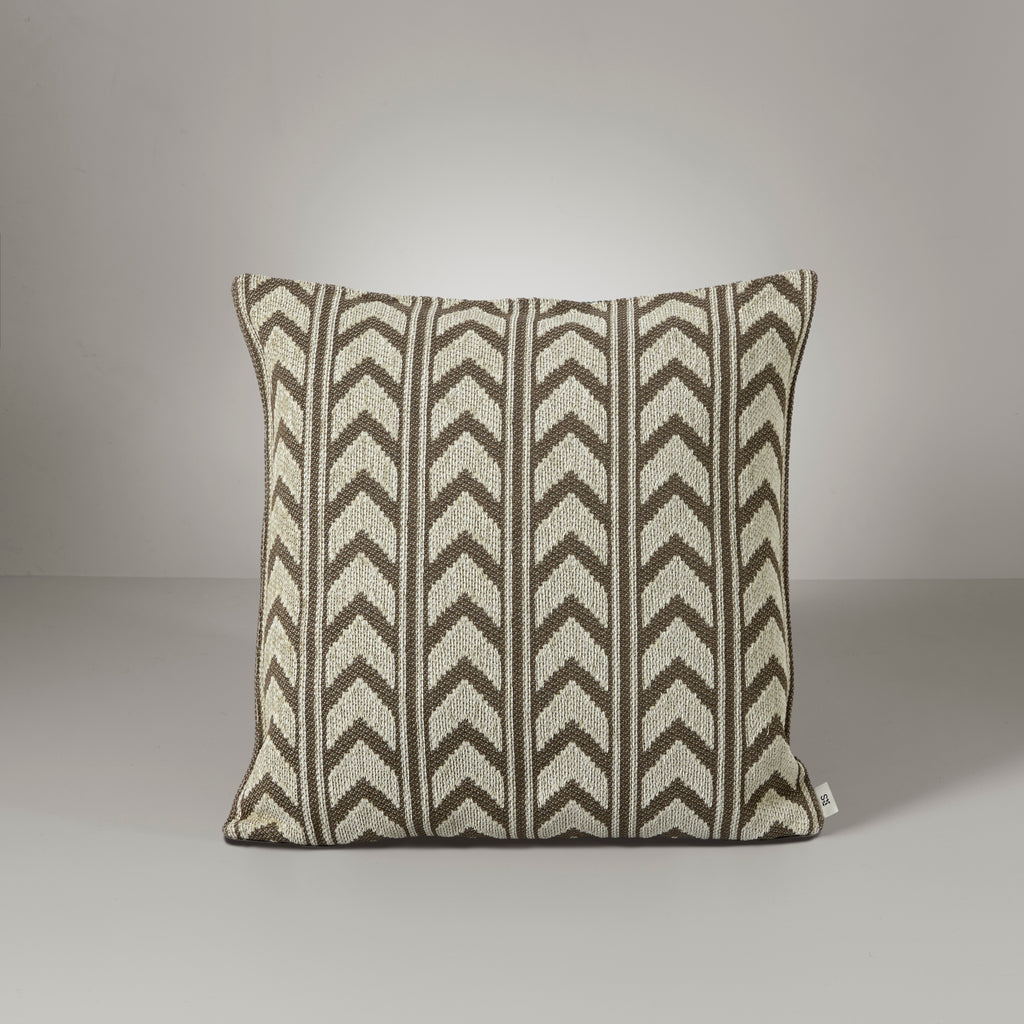 Icons stripe cushion REVERSE, taupe